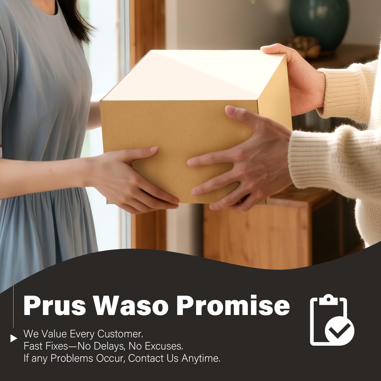 Prus Waso set on a modern vanity illustrating cohesive minimalist decor