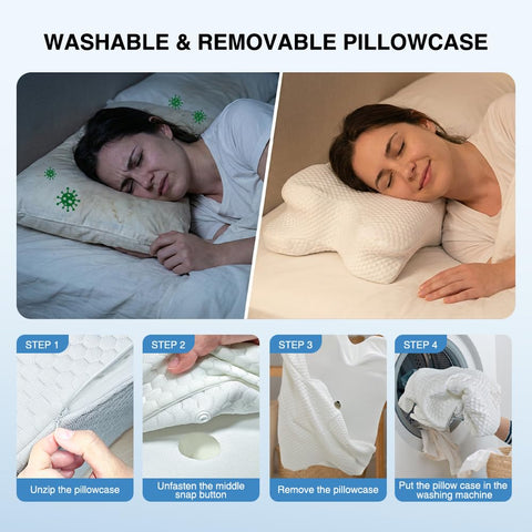 PRYZALO breathable cover with zipper detail for easy washing benefit