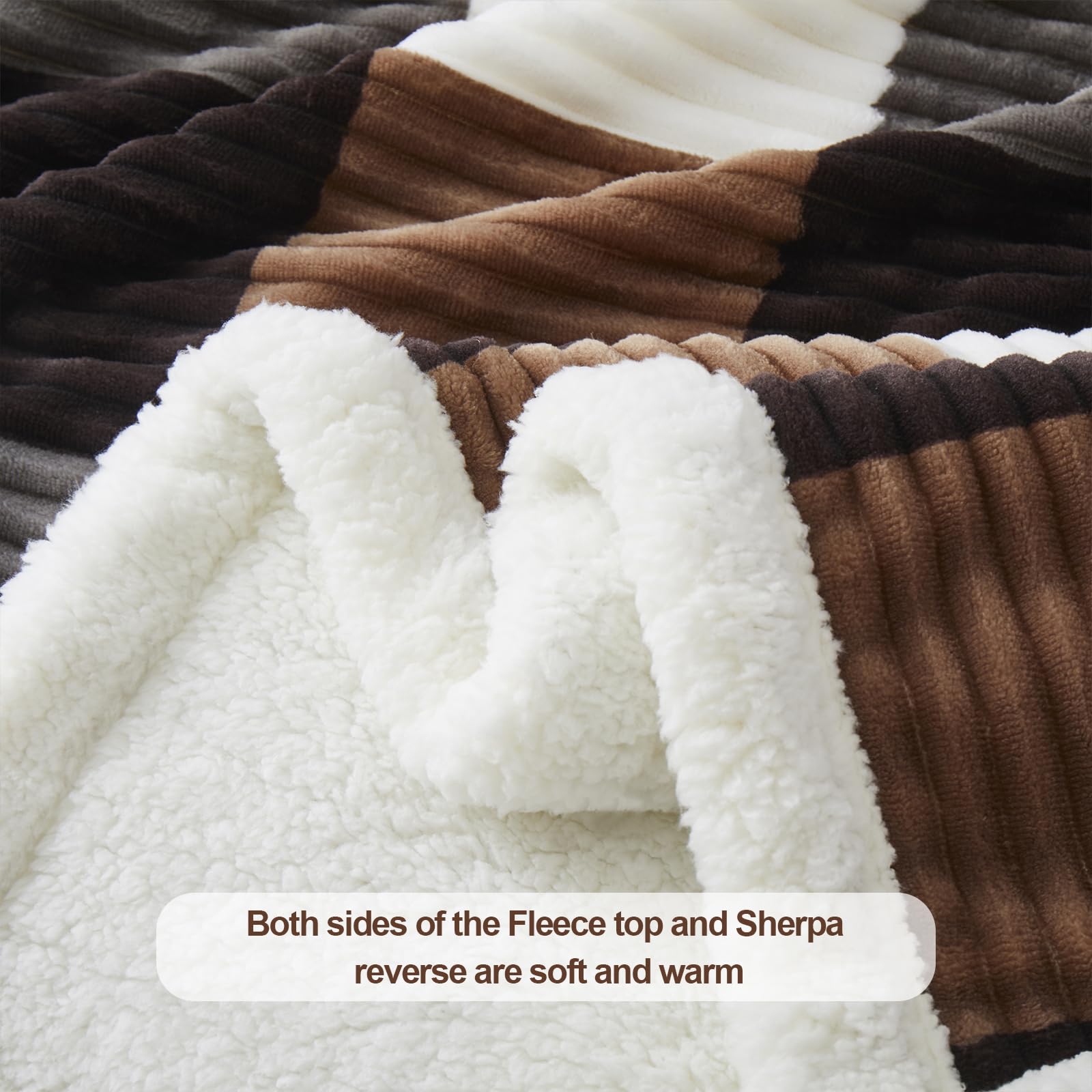 PU MEI on sofa lifestyle image illustrating warmth while lounging