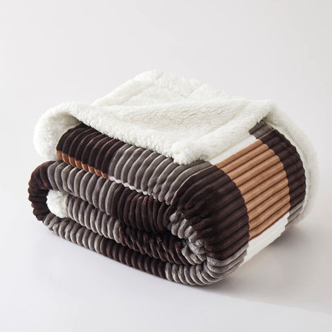 PU MEI packaging flat lay showing blanket folded ready for gifting