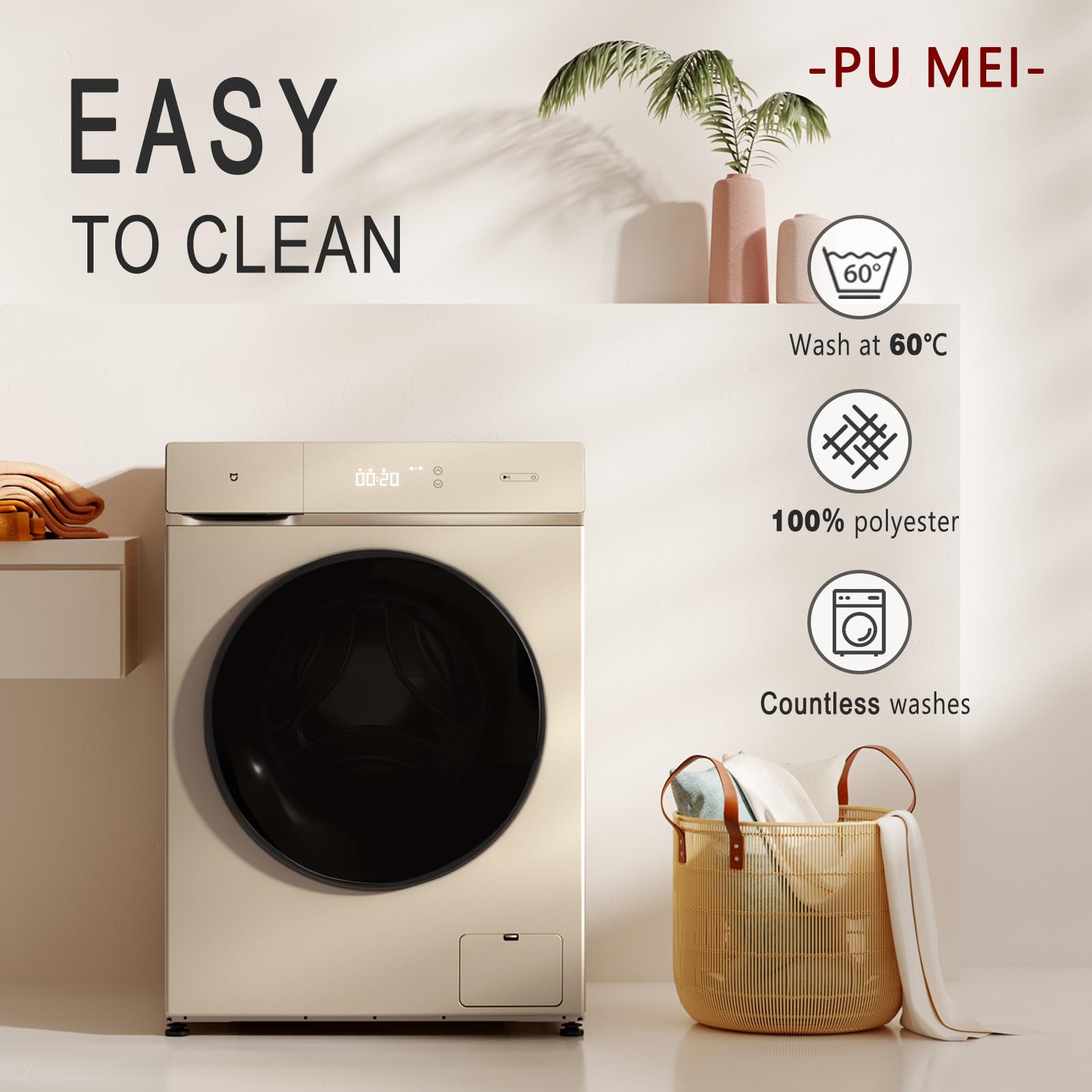 PU MEI packed for travel showing portability and easy on-the-go comfort