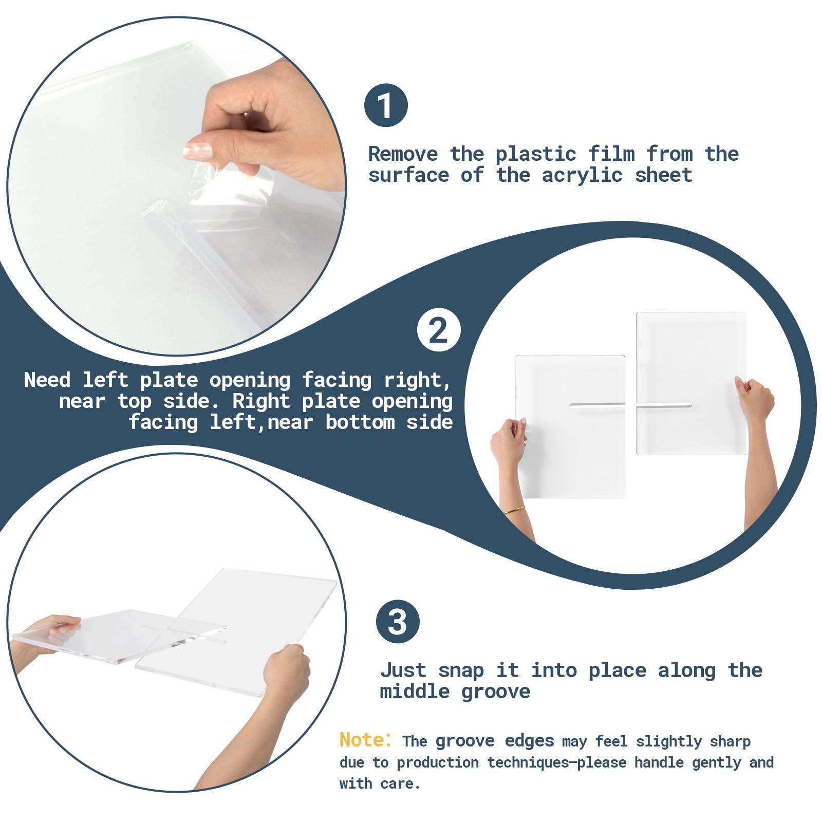 PUERSI angle and base stability detail demonstrating wobble-free support