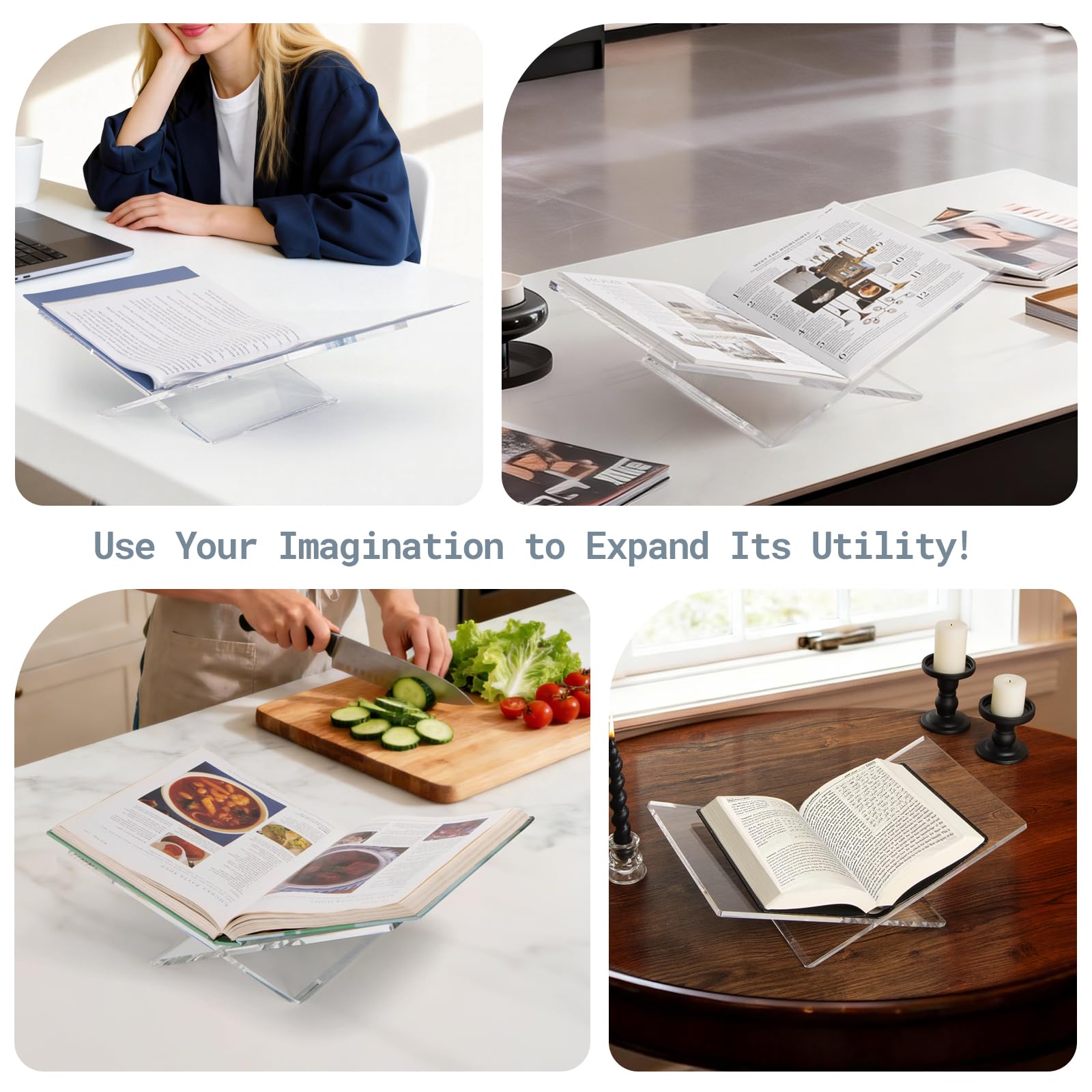PUERSI lifestyle display on coffee table creating a gallery-style look
