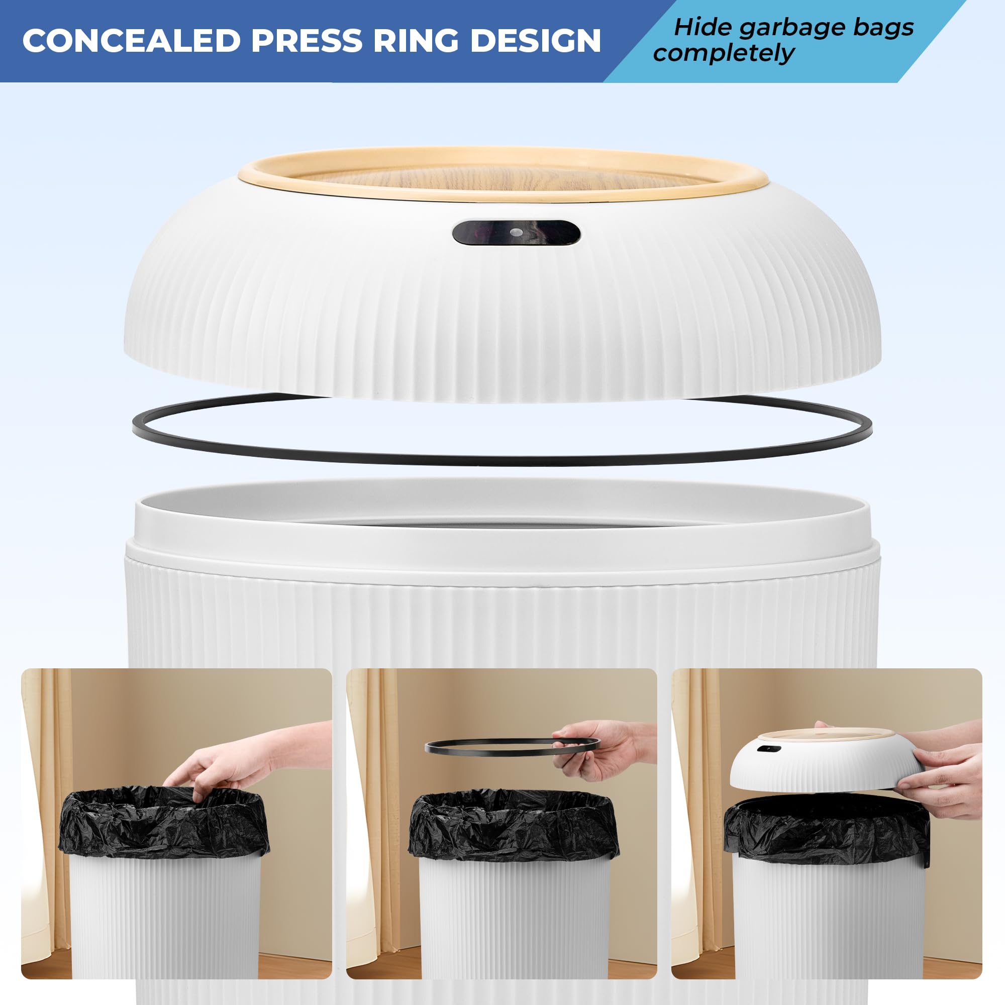 Pukomc placed in bathroom showcasing discreet look and hygienic use