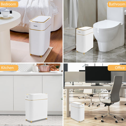Pukomc under bathroom vanity illustrating discreet placement and decorative match