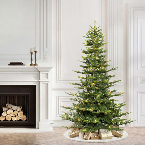 Puleo International size comparison with ornaments showing scale and decorating space