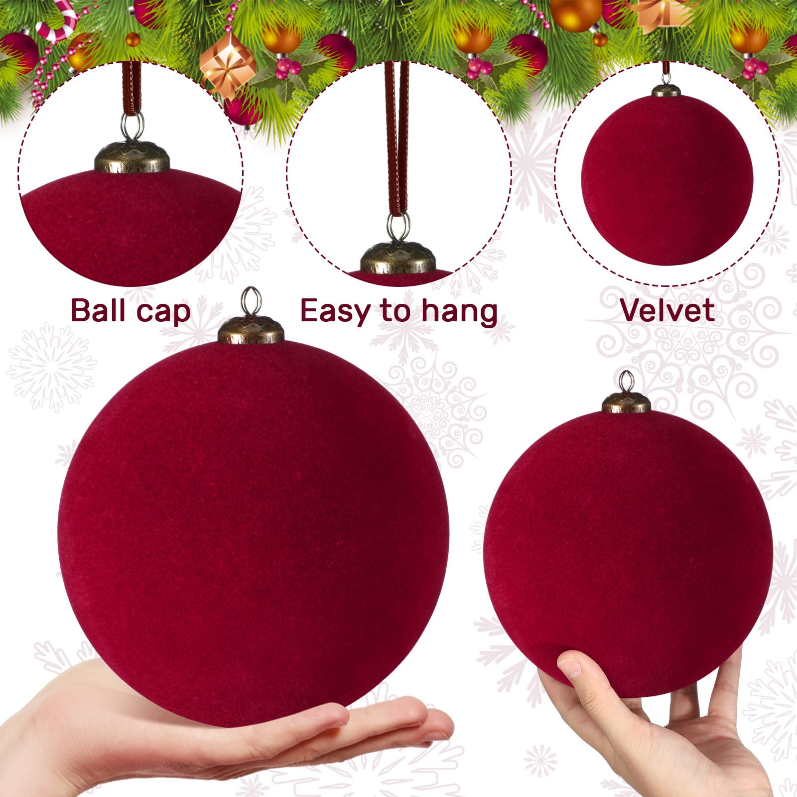 PullCrease ornament hanging on tree, adds luxurious depth and warmth