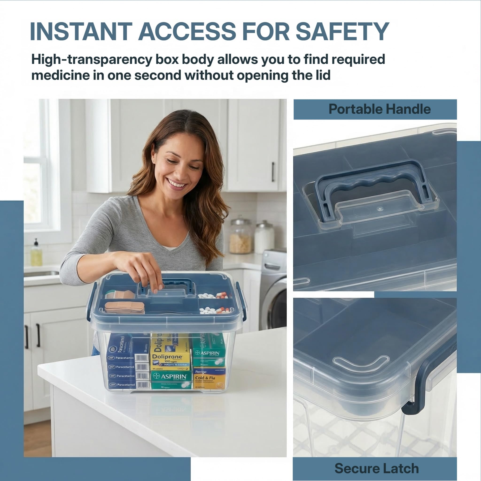 Pulseplay handle in hand demonstrating comfortable portability and grab-and-go benefit