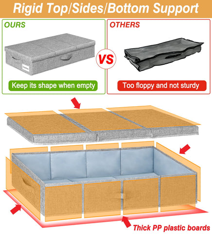 punemi detail of firm sidewalls providing stable shape and support