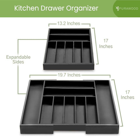 Purawood close-up of bamboo grain and divider quality for durable use