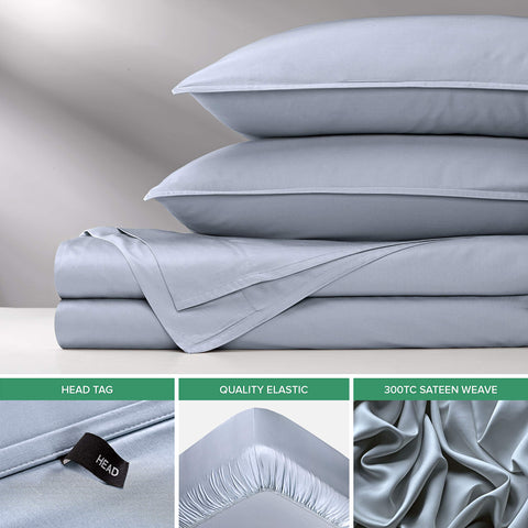 Pure Bamboo on a styled bed showing breathable cool-sleep benefit