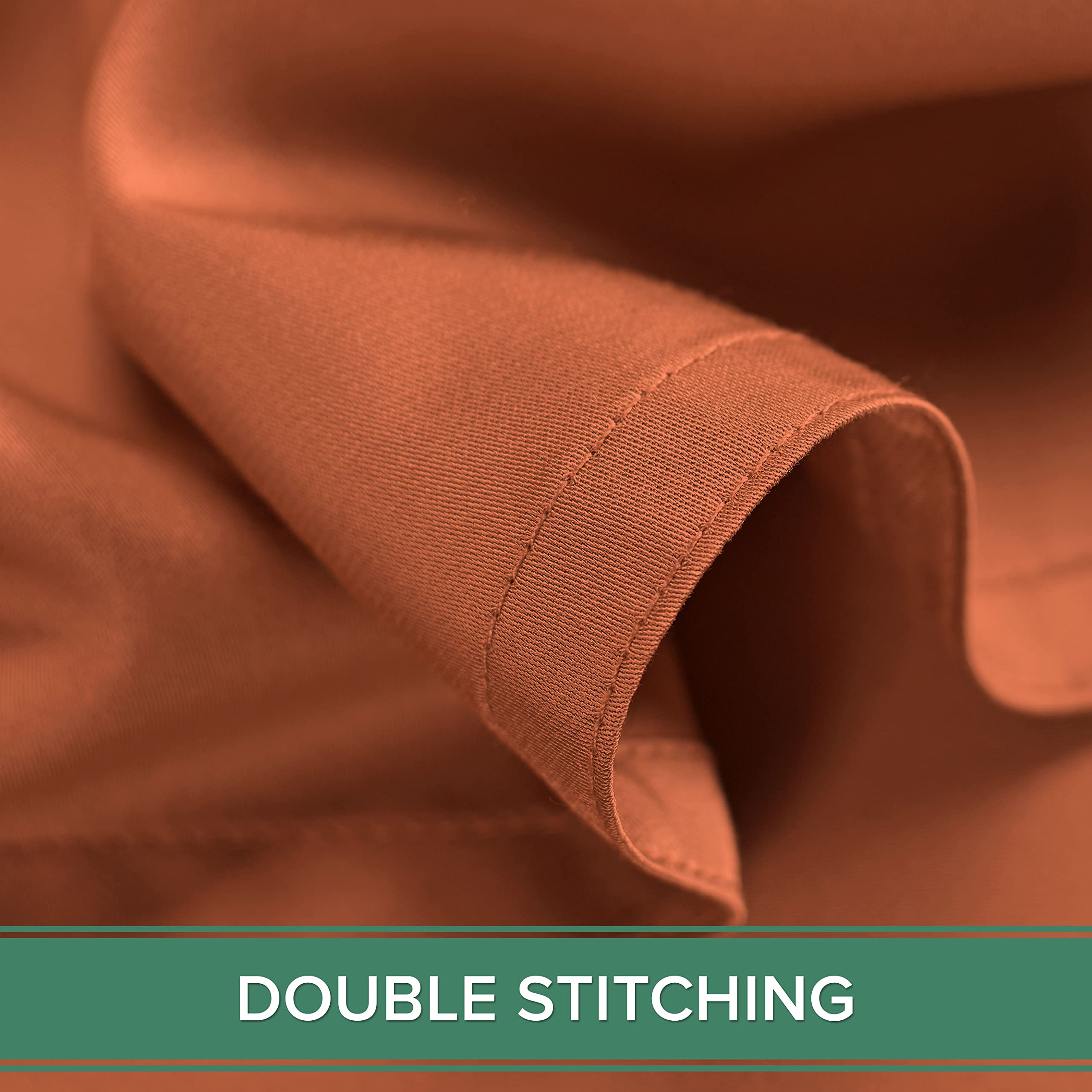 Pure Bamboo care label close-up showing wash instructions for long-lasting softness