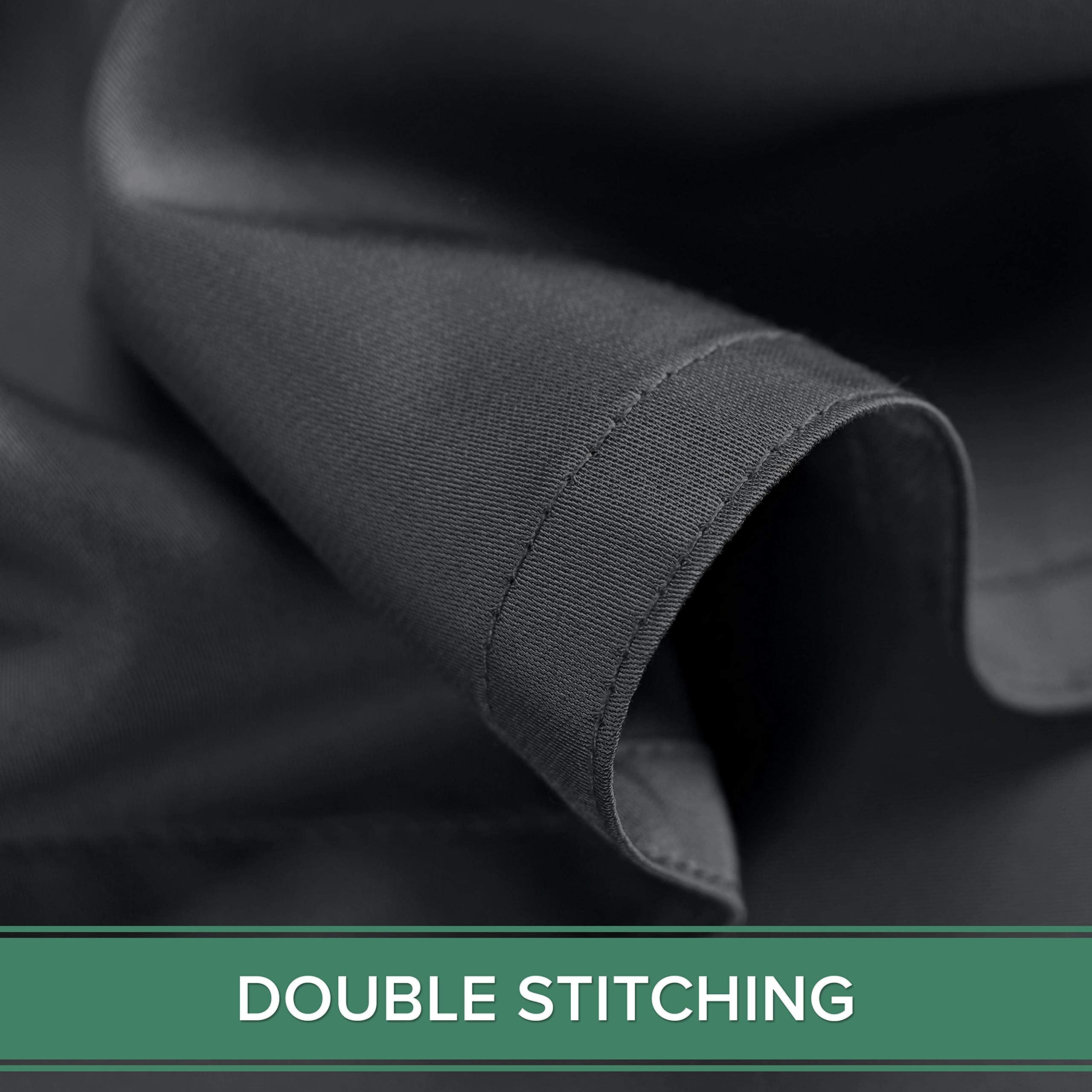 Pure Bamboo fitted sheet on mattress showing fit up to 16 inches