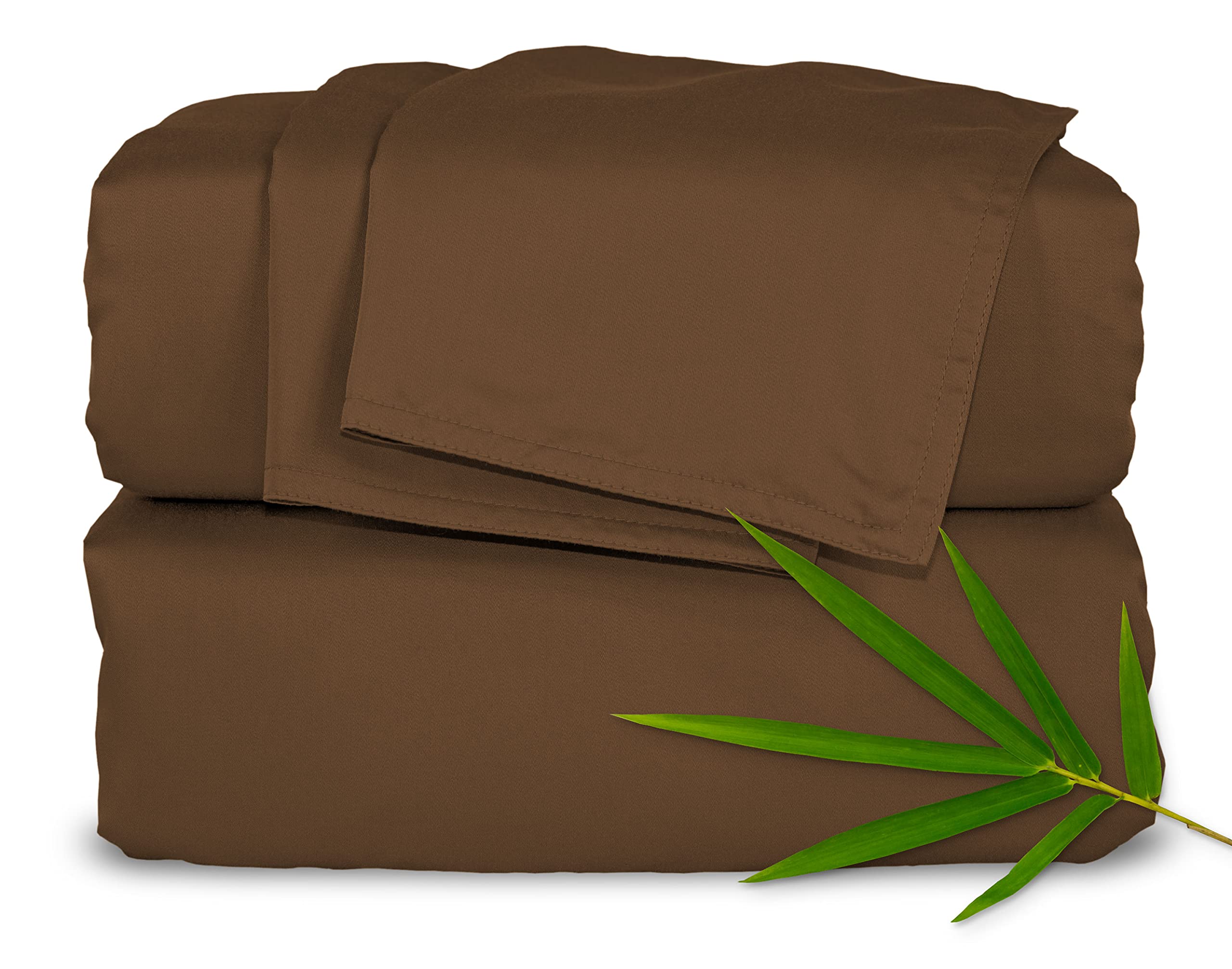 Pure Bamboo king front packaging showing set and color, highlights full contents