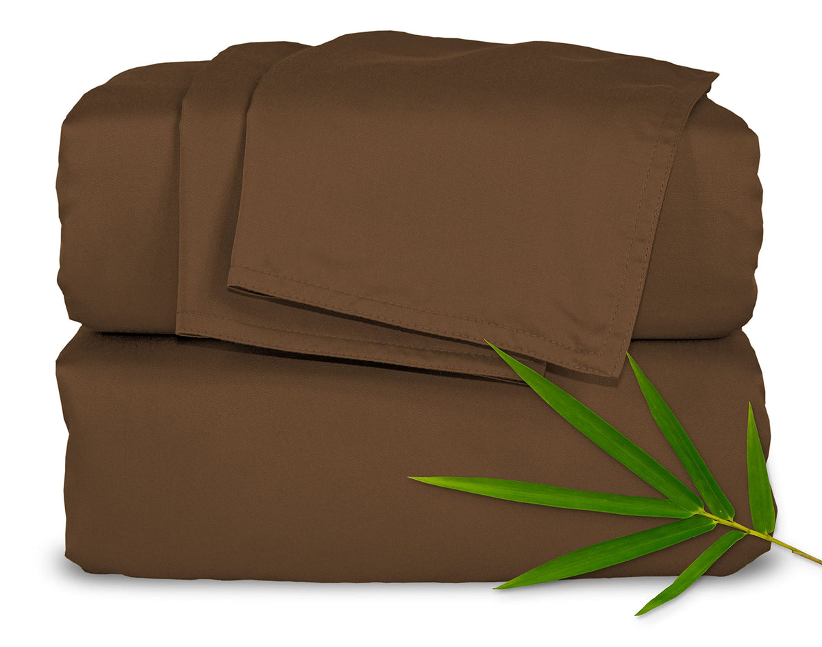 Pure Bamboo king front packaging showing set and color, highlights full contents