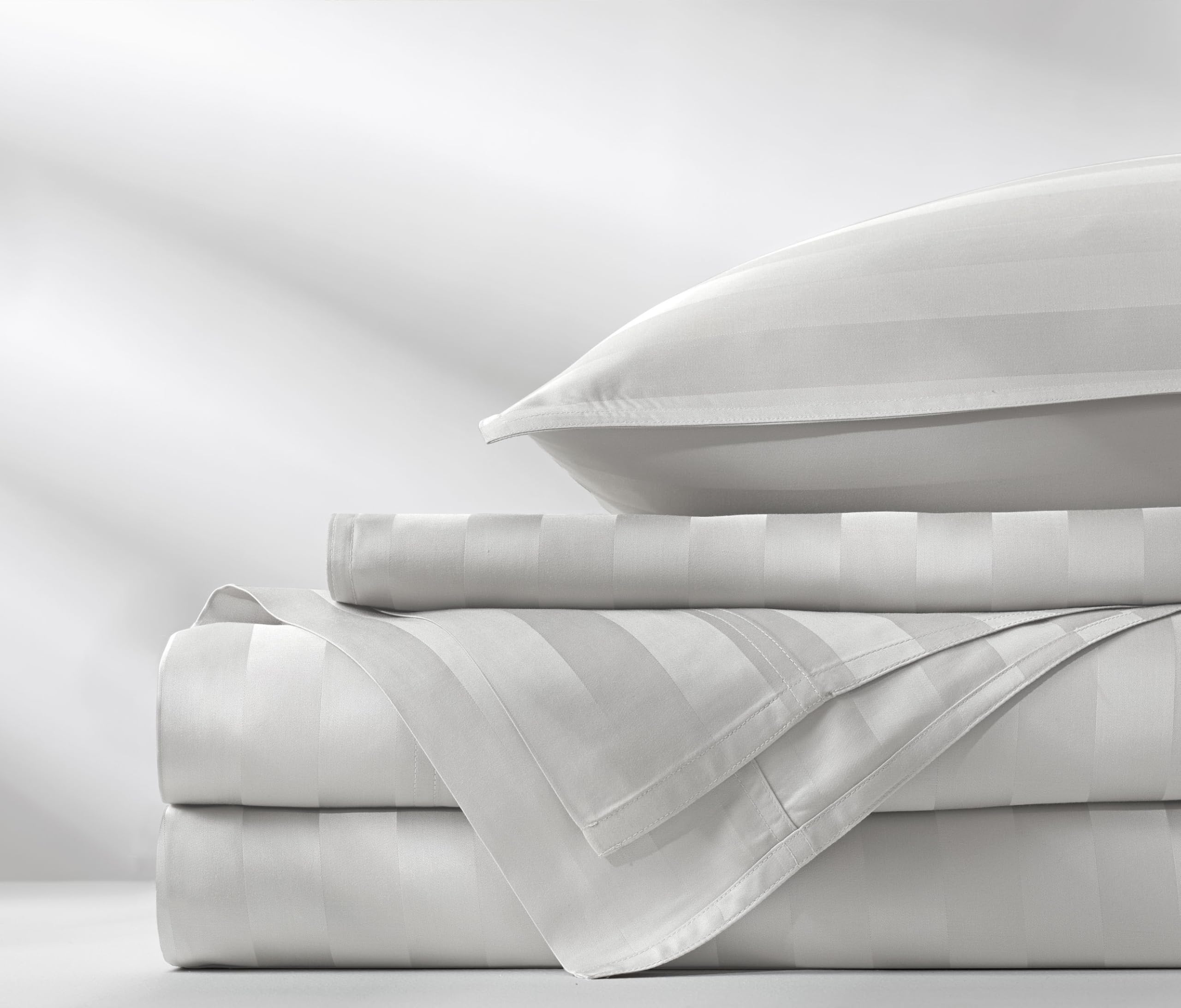 Pure Bamboo envelope-style pillowcase closure for a neat, secure finish