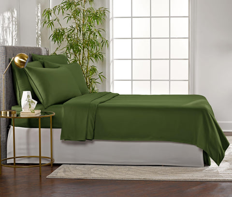 Pure Bamboo envelope-style pillowcase illustrating overlap closure and neat appearance benefit