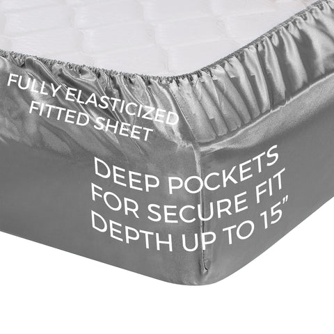 Pure Bedding pillowcase detail showing neat stitching and smooth finish for comfortable sleep