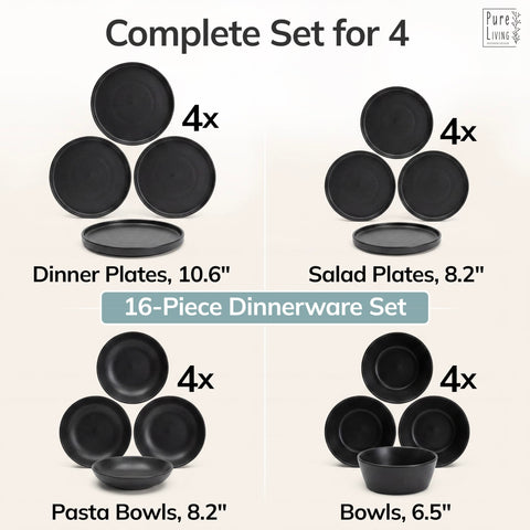 PURE LIVING INTERIOR DESIGN plate next to utensils showing scale and functional sizing benefit