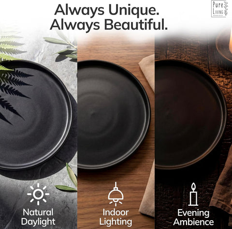 PURE LIVING INTERIOR DESIGN rim and texture detail showing durable edge and tactile finish benefit