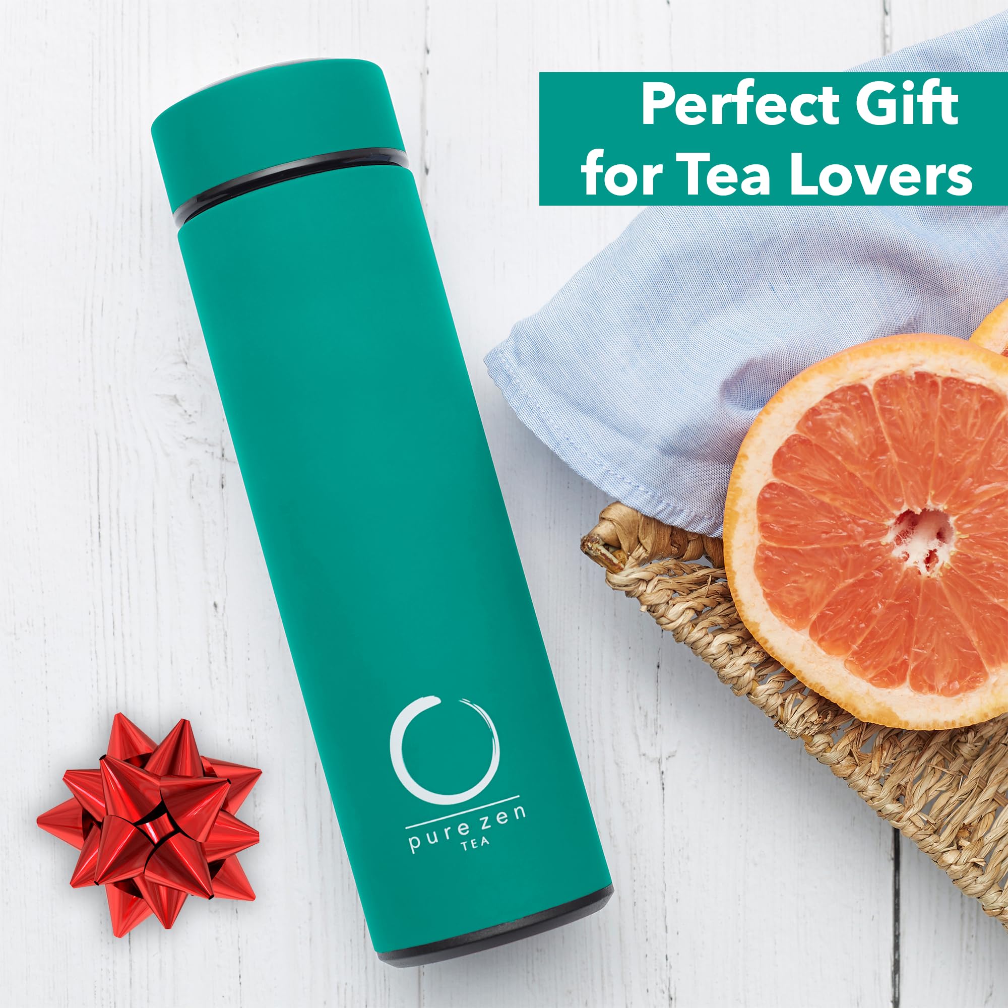 Pure Zen Tea gift-ready box packaging ideal for gifting tea lovers