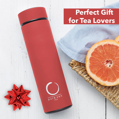 Pure Zen Tea packaging gift-ready box ideal as a present benefit