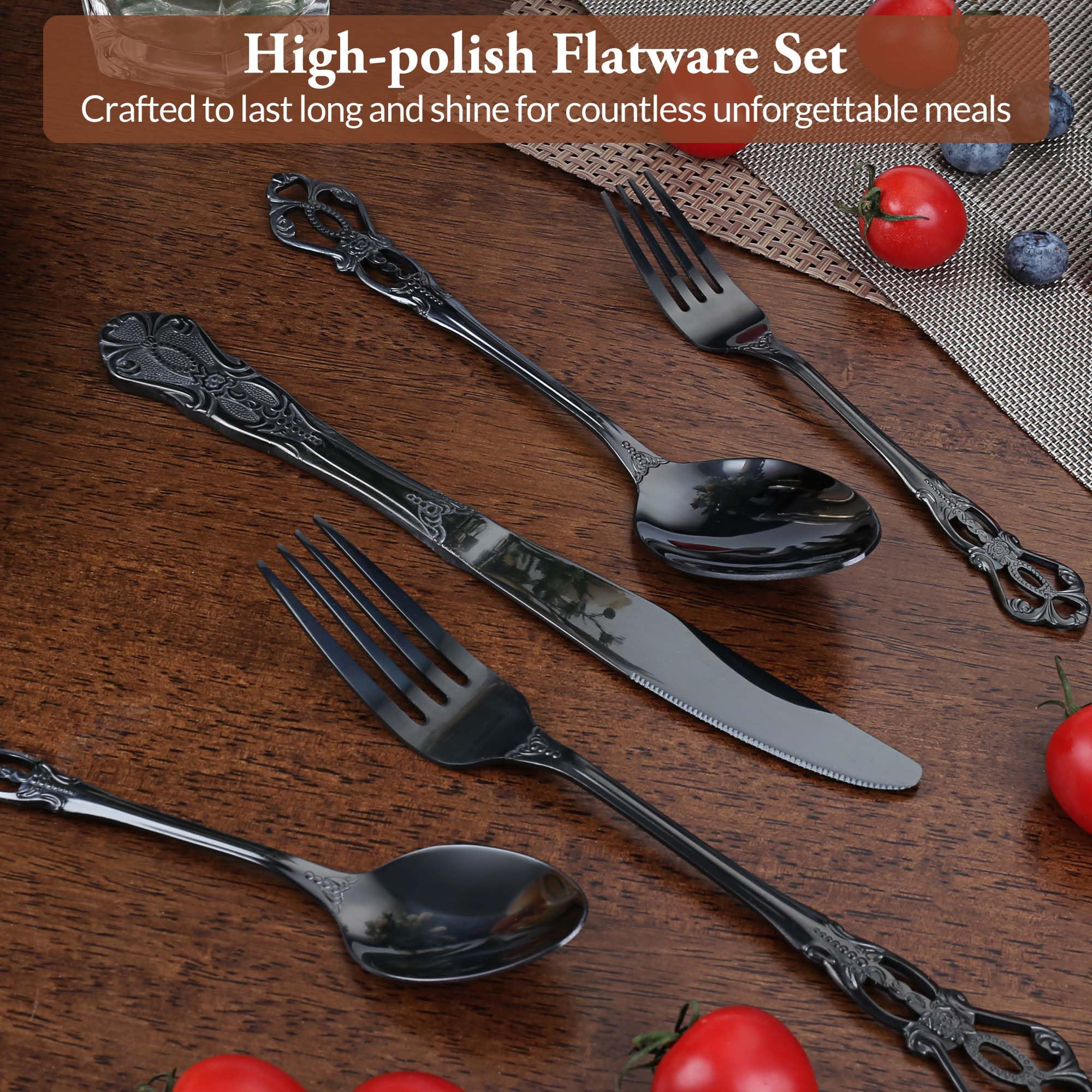 PUREAIN spoon bowl texture highlighting smooth finish and durable stainless steel benefit