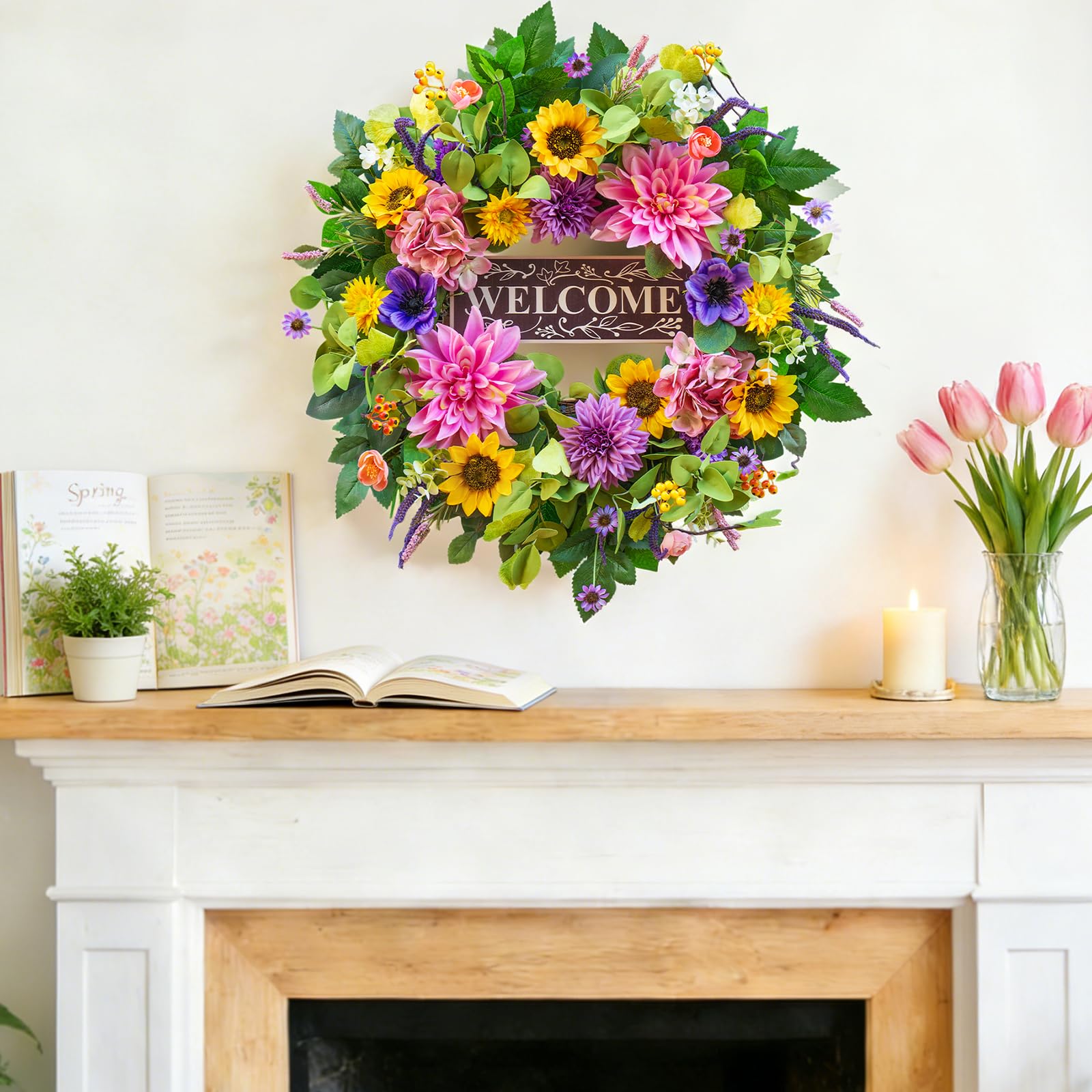 PureCosy pink and purple dahlia detail adding seasonal charm