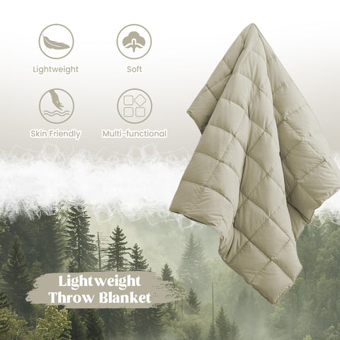 puredown close-up of box stitching that keeps fill even and prevents cold spots