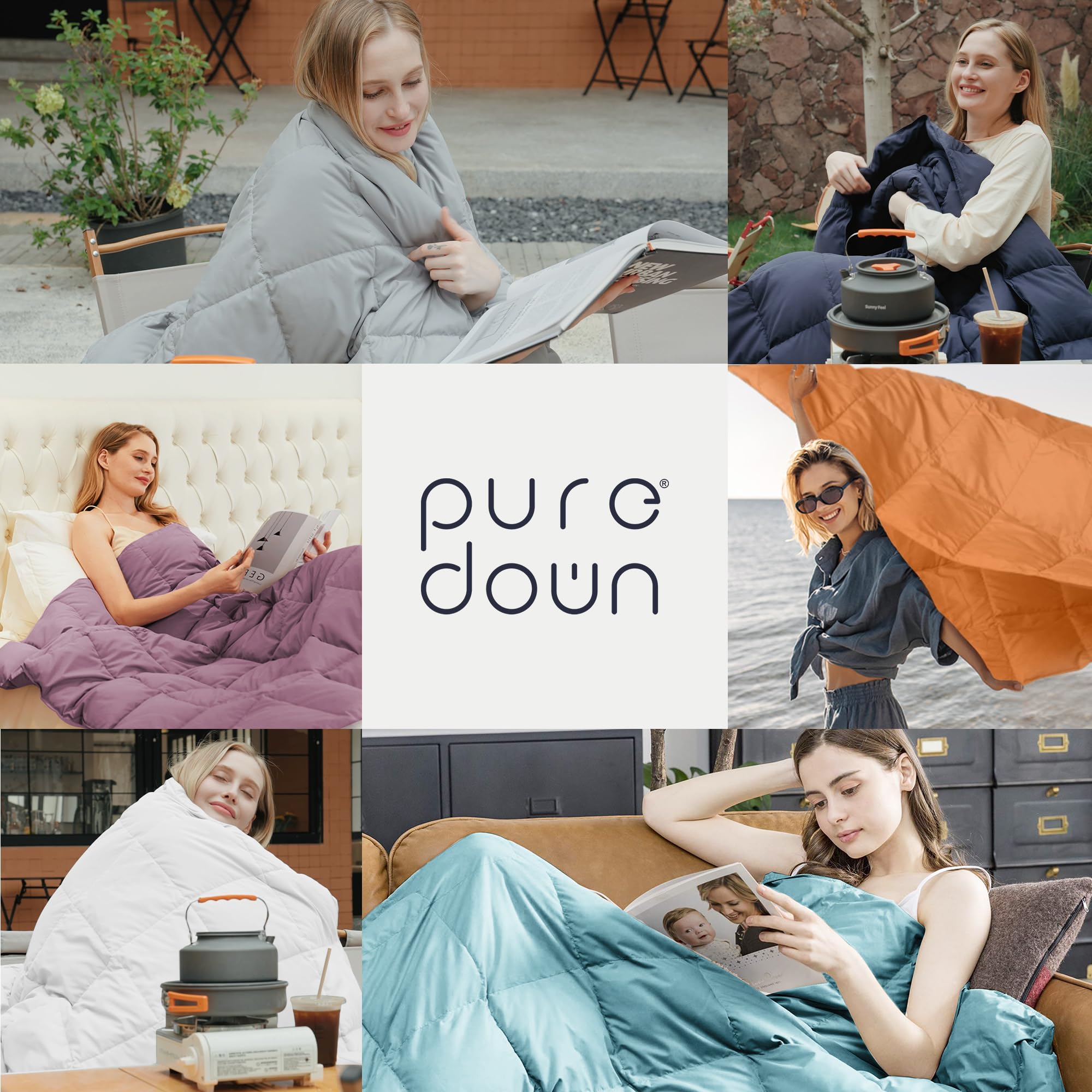 puredown label and OEKO-TEX tag demonstrating responsible material sourcing