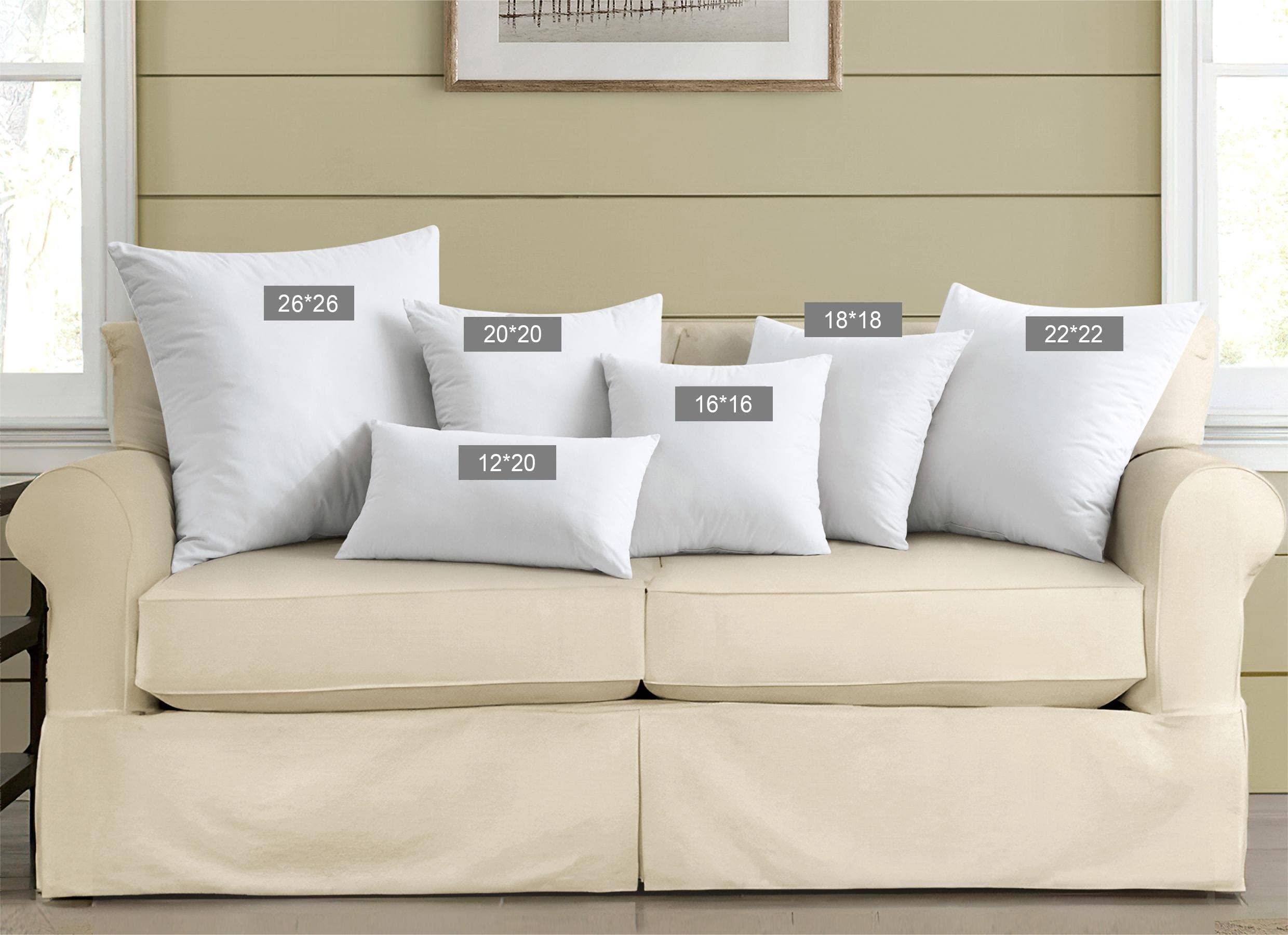 puredown two stacked inserts illustrating fullness and layered styling