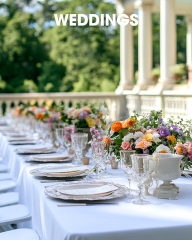Pureegg outdoor picnic setup on grass showing easy styling and table protection