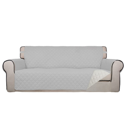 PureFit front view showing light gray and ivory reversible design and protection