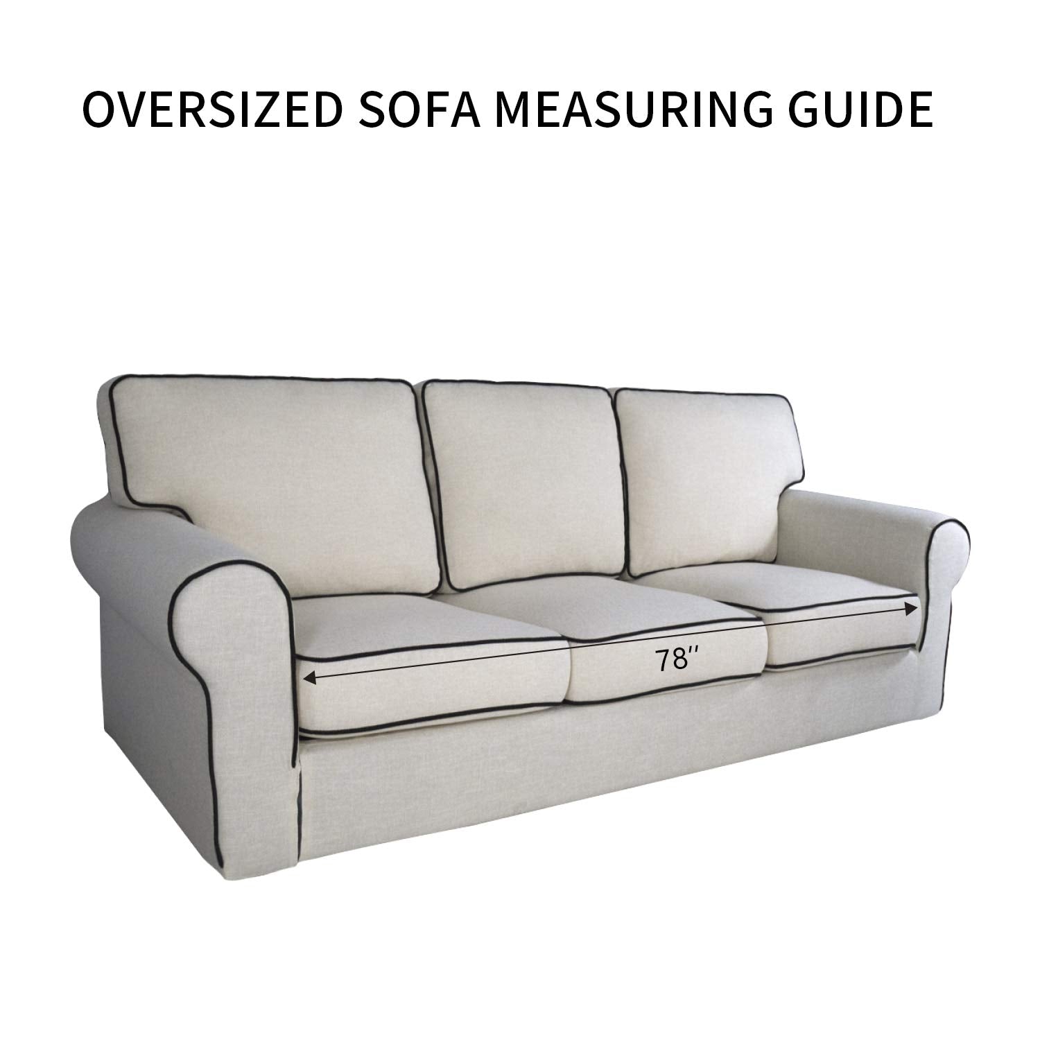 PureFit cover on sofa with dog illustrating protection and comfortable look