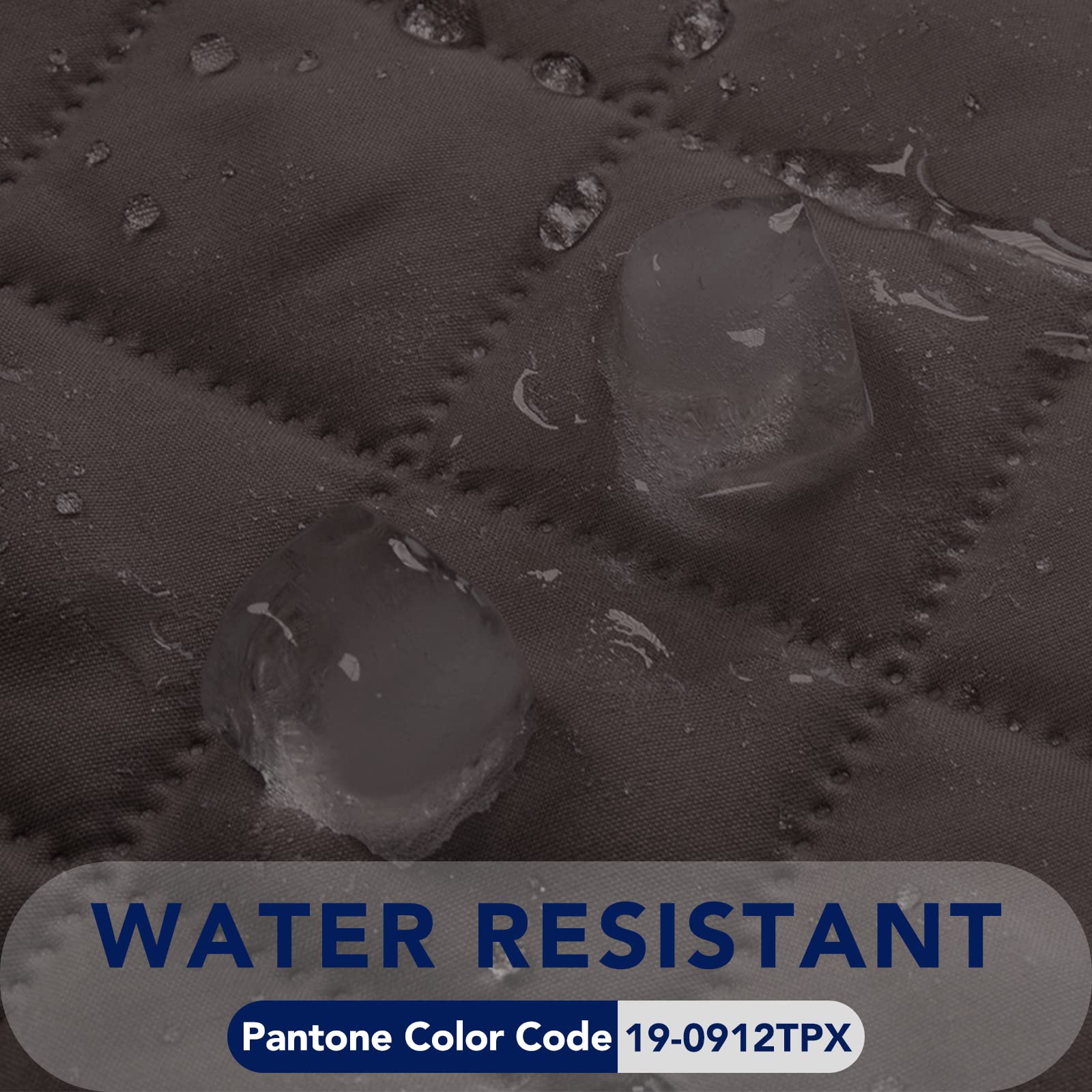 PureFit foam anchor inserted between cushions keeping cover secure