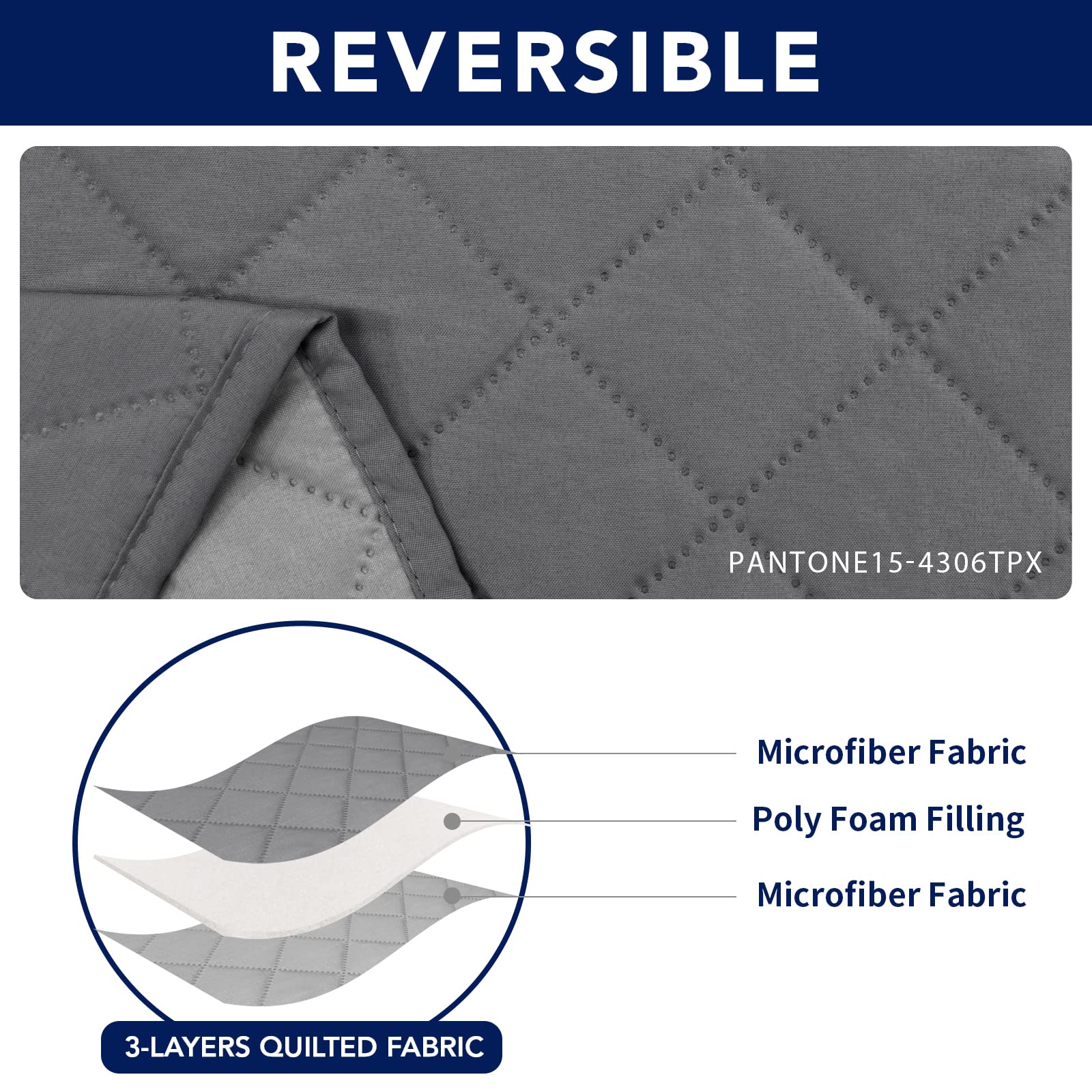 PureFit reversible panels showing gray and light-gray styling options
