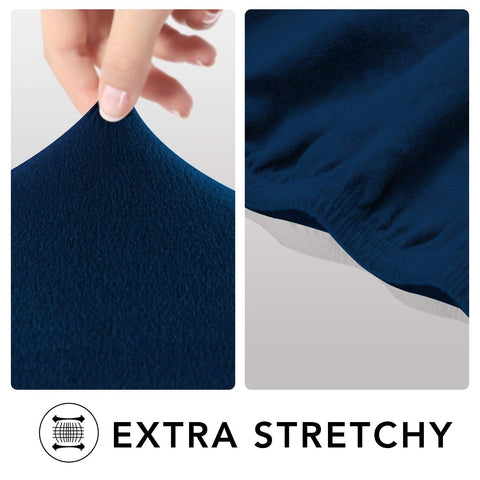 PureFit foam anchors tucked in seat gap for secure non-slip benefit
