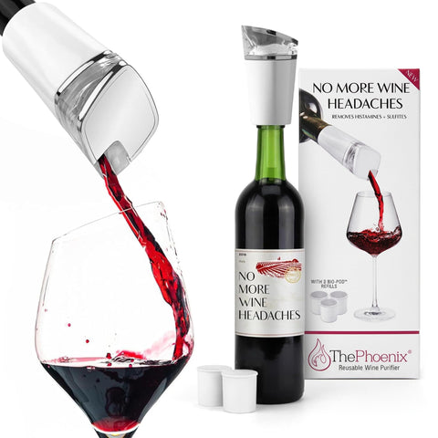 PureWine Phoenix starter kit front view showing components and convenience