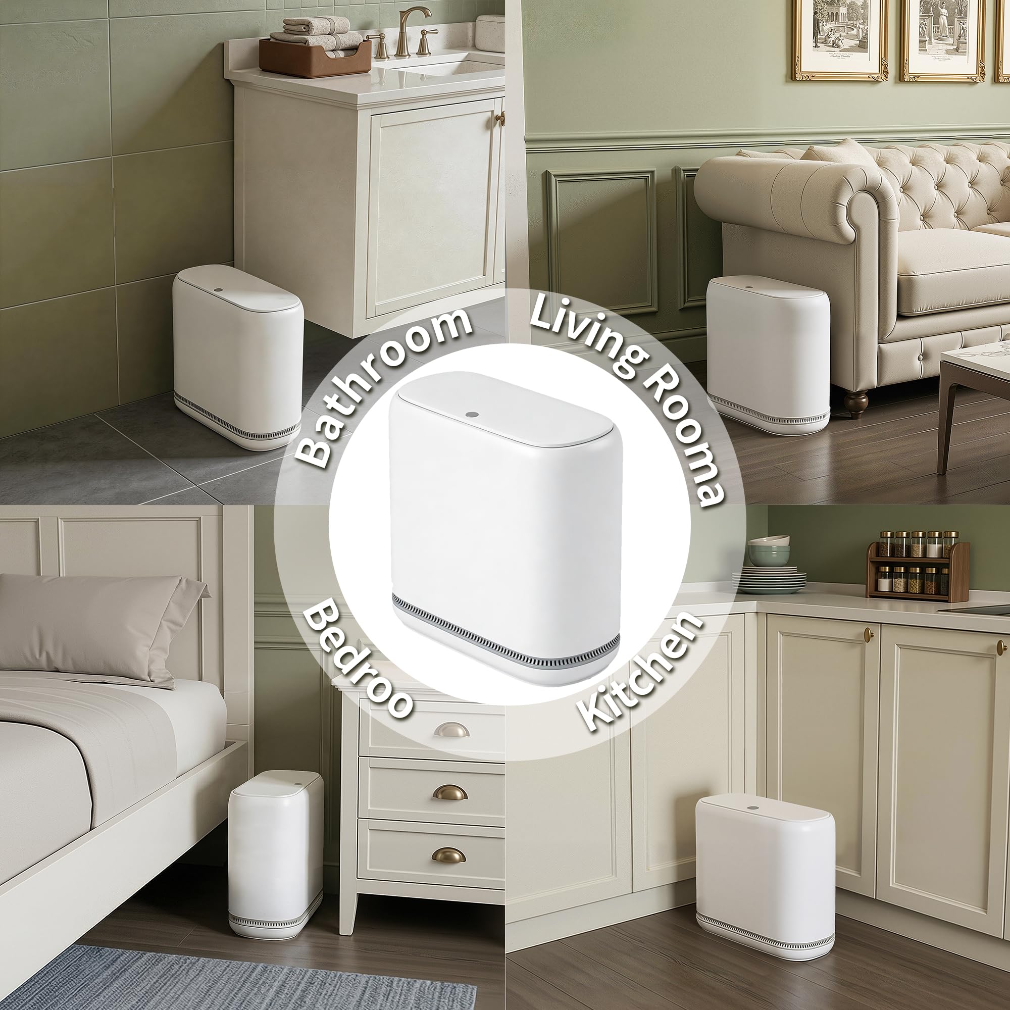 Purexa placed on bathroom counter showing neat aesthetic and function