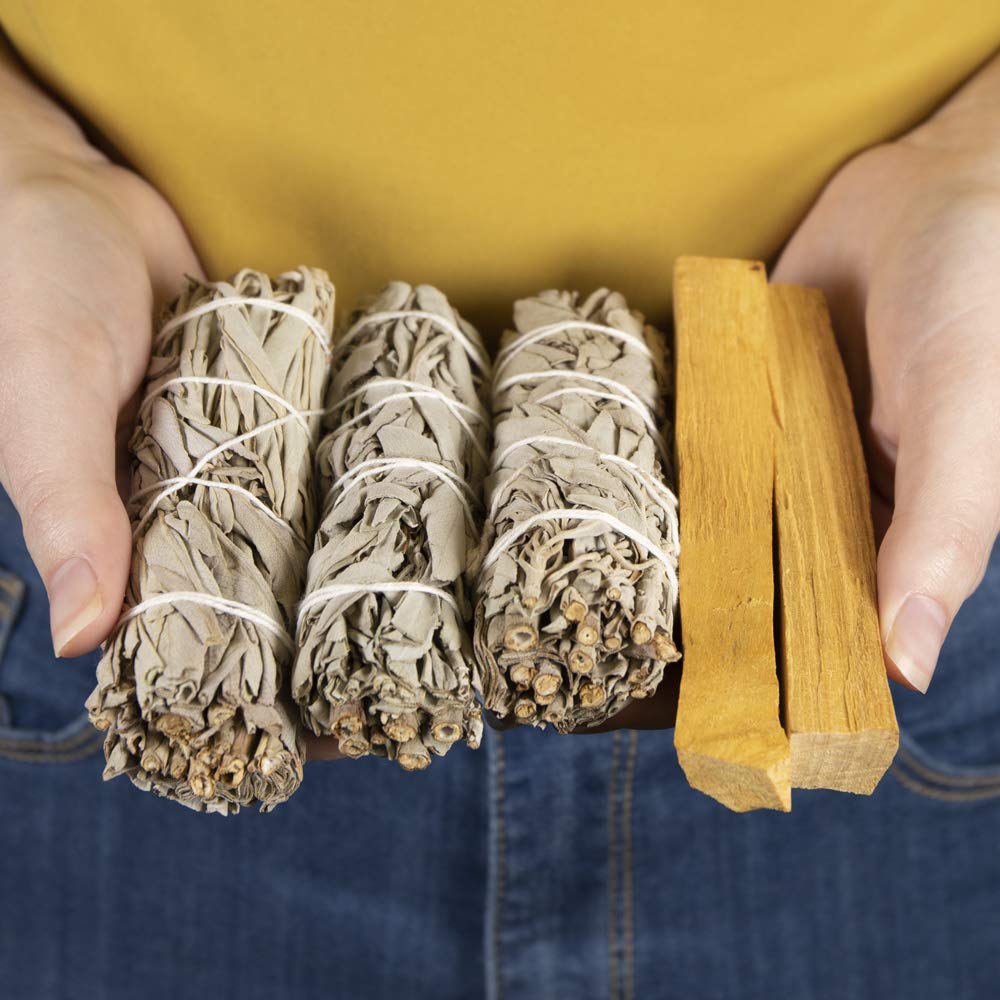 Purple Canyon palo santo sticks detail highlighting wood grain and calming scent benefit