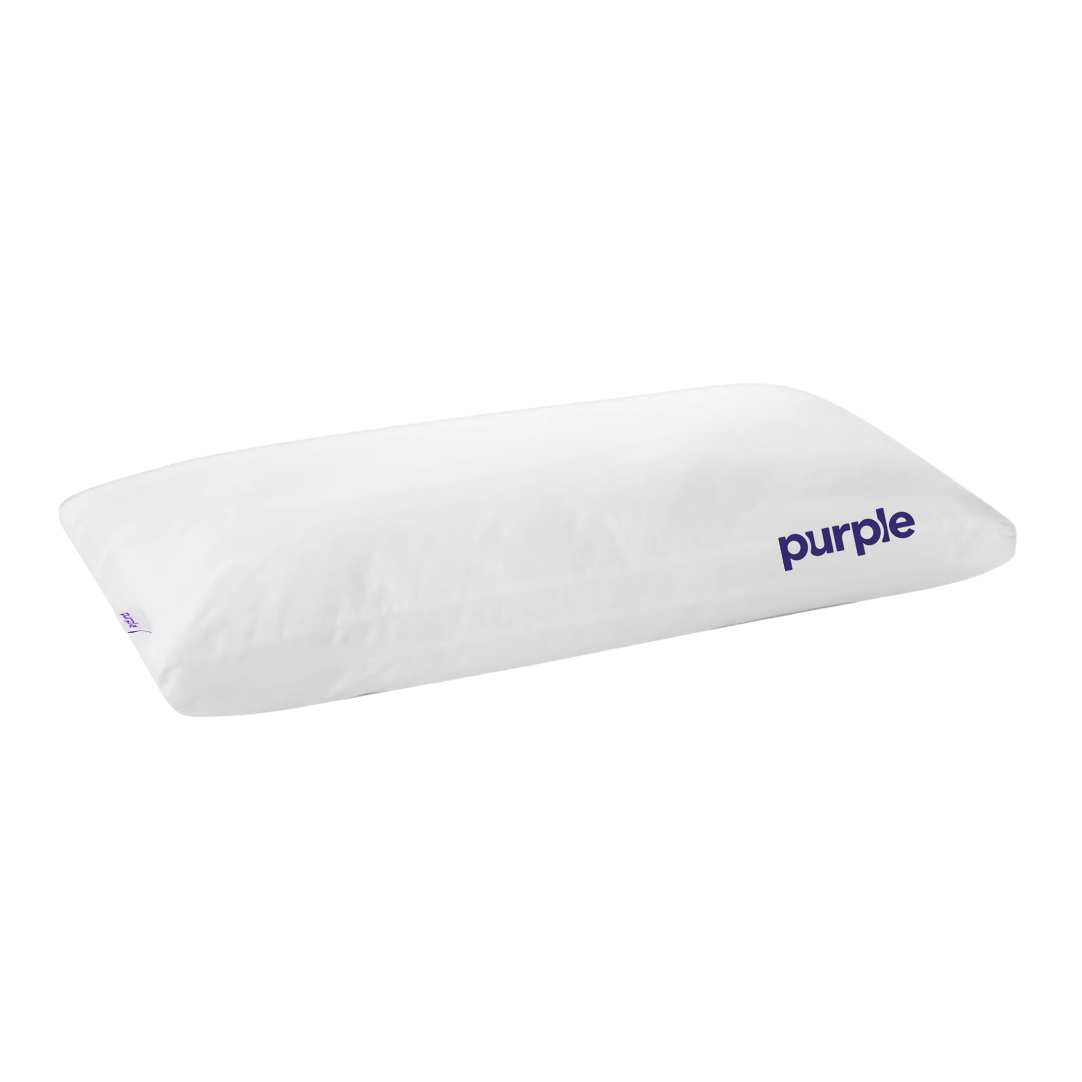 Purple Cloud pillow front view showing plush king size and inviting loft