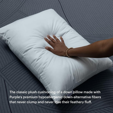 Purple Cloud Pillow in washing machine to show machine-washable convenience