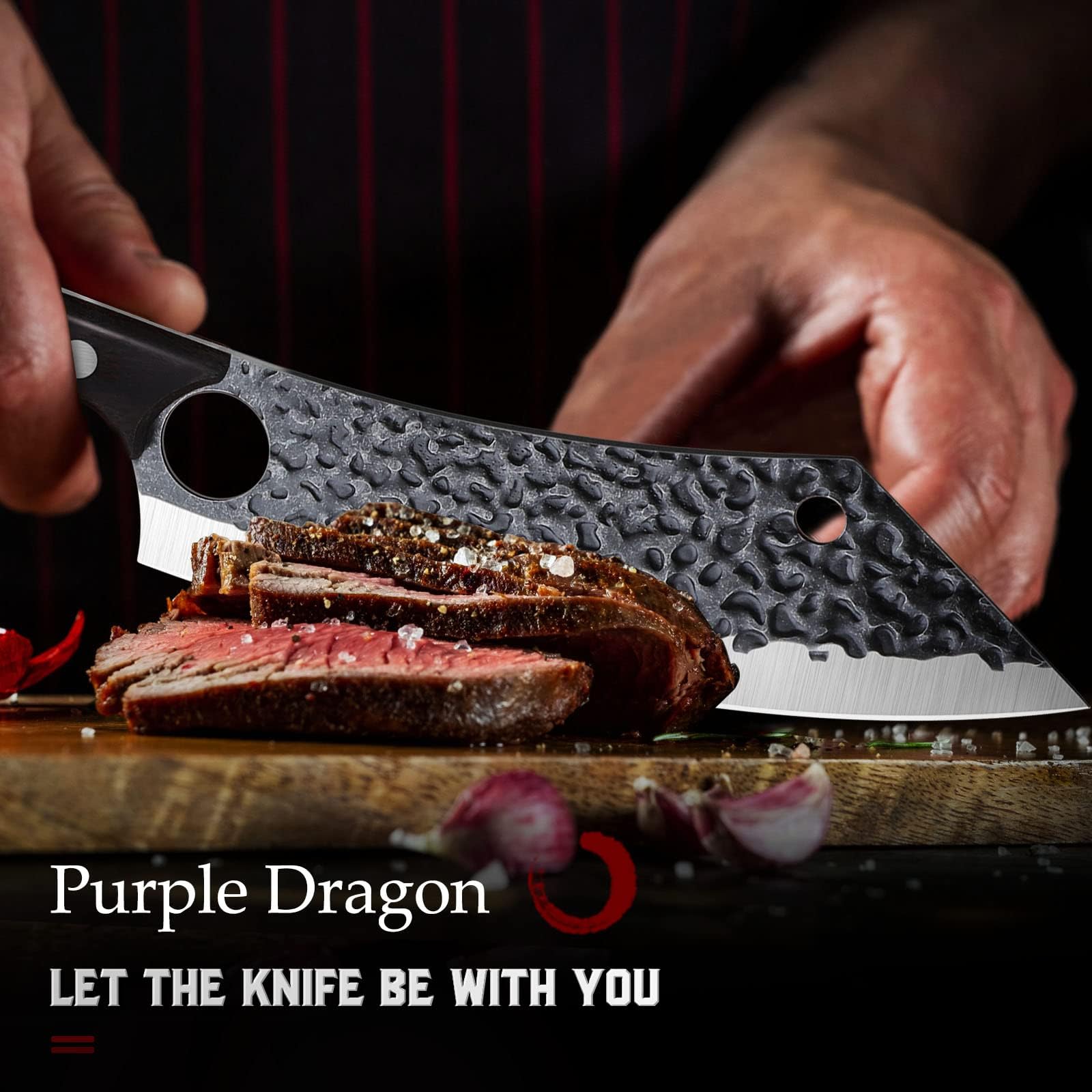 Purple Dragon elegant gift box packaging ready for gifting to cooks