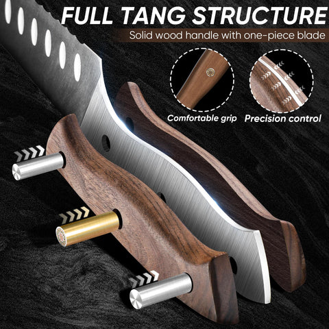 Purple Dragon ergonomic handle and curvature offering comfort and finger protection