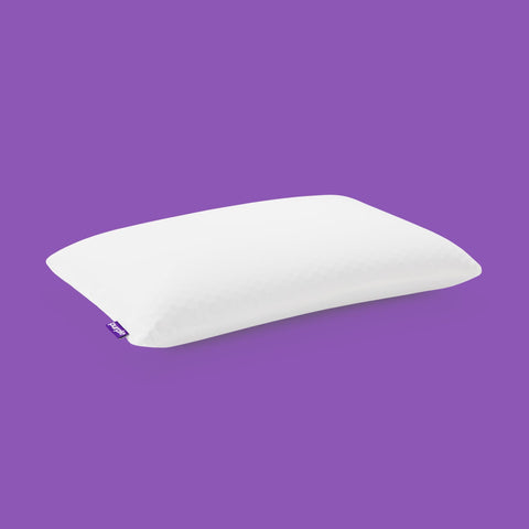 Person sleeping on Purple Harmony showing cooling comfort and support