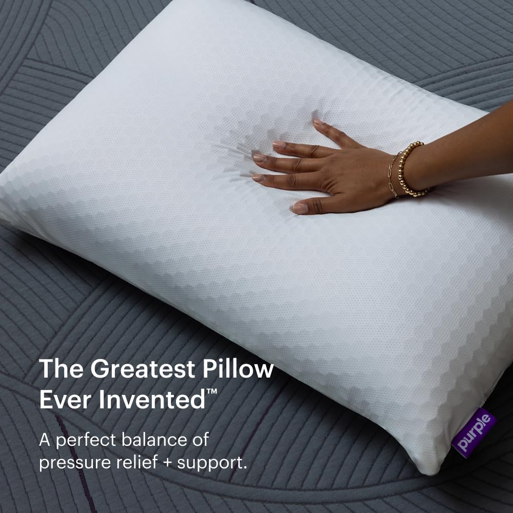 Purple Harmony Talalay Latex cross-section showing aeration for airflow benefits