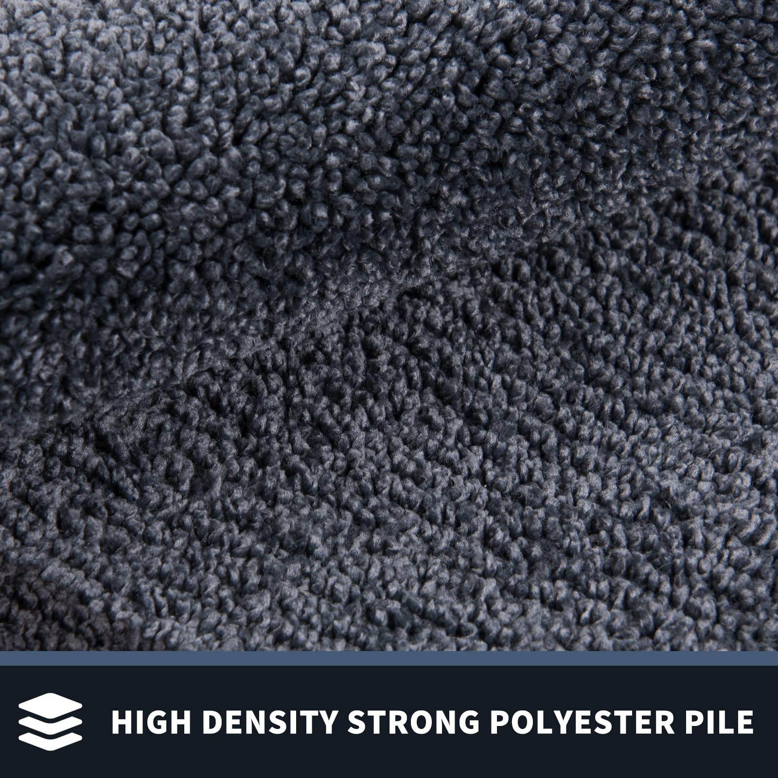PURRUGS close-up of microfiber fibers highlighting dirt-trapping absorbency
