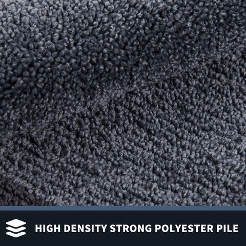 PURRUGS close-up of microfiber fibers highlighting dirt-trapping absorbency
