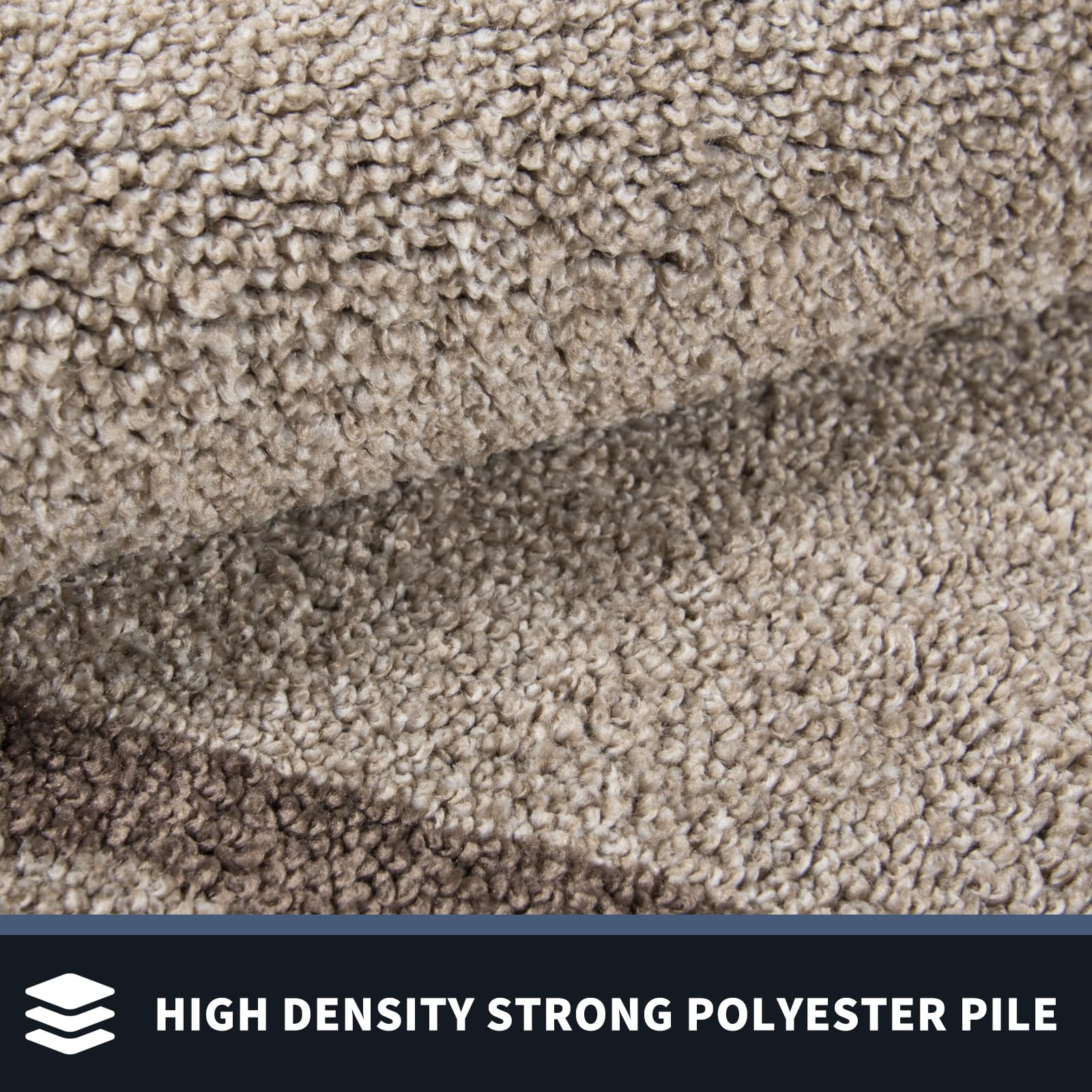 PURRUGS close-up of microfiber pile highlighting absorbency and dirt trapping action