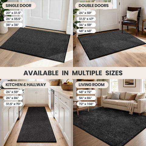 PURRUGS freshly washed mat air-drying to show easy machine-care